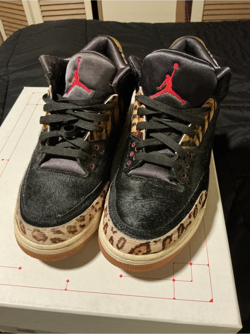 Air Jordan 3 Low “Animal Instinct” with Black Haircalf & Leopard Panels